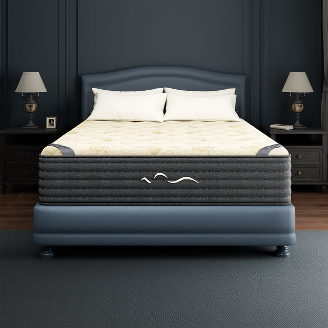 Cashmere Fabric & Support Reversible Hybrid Mattress
