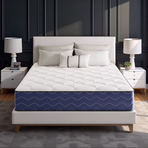 12-in Firm Full Hybrid Memory Foam/Coil Blend Mattress in a Box with Boxspring Included
